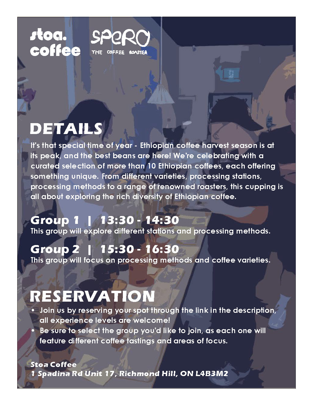 Ethiopian Coffee Tasting - Oct 10, 2025