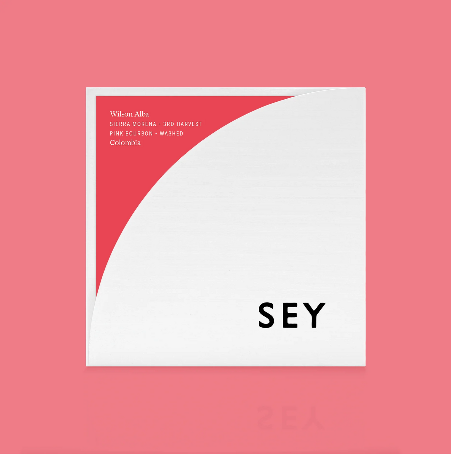 SEY - Wilson Alba - (Colombia, Washed, PINK BOURBON)