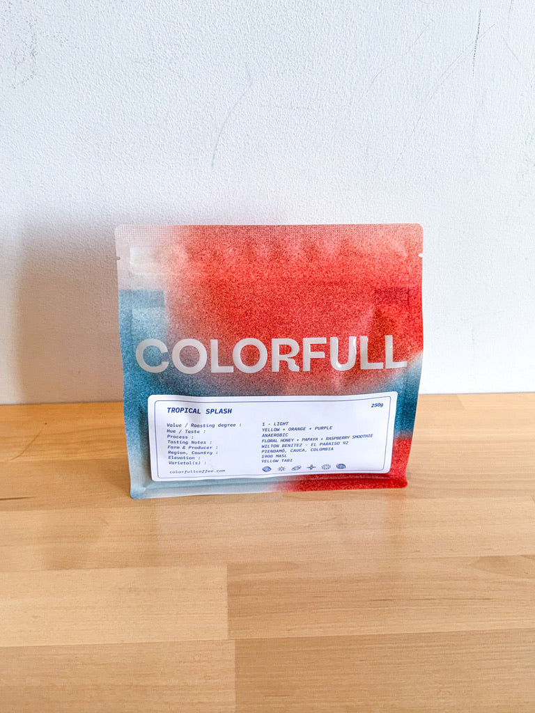 Colorfull - Tropical Splash - (Colombia / Granja Paraiso 92 / Yellow Tabi)