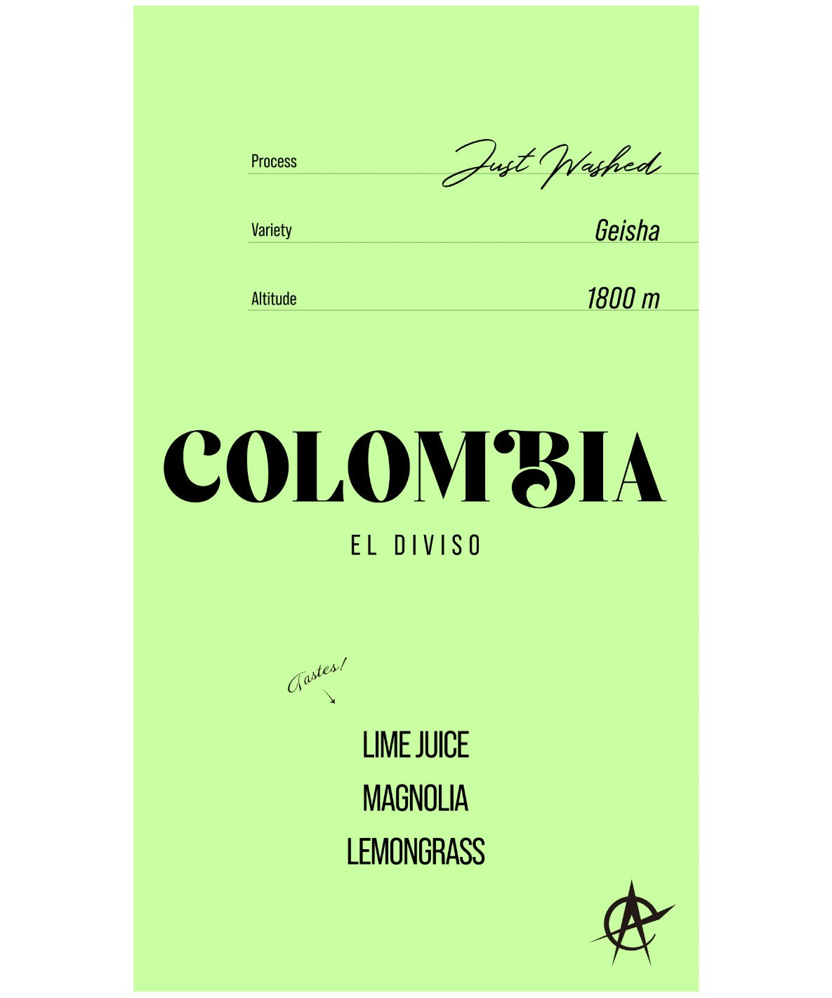 ACID - Colombia El Diviso - Filter - (Colombia, Just Washed, Geisha)