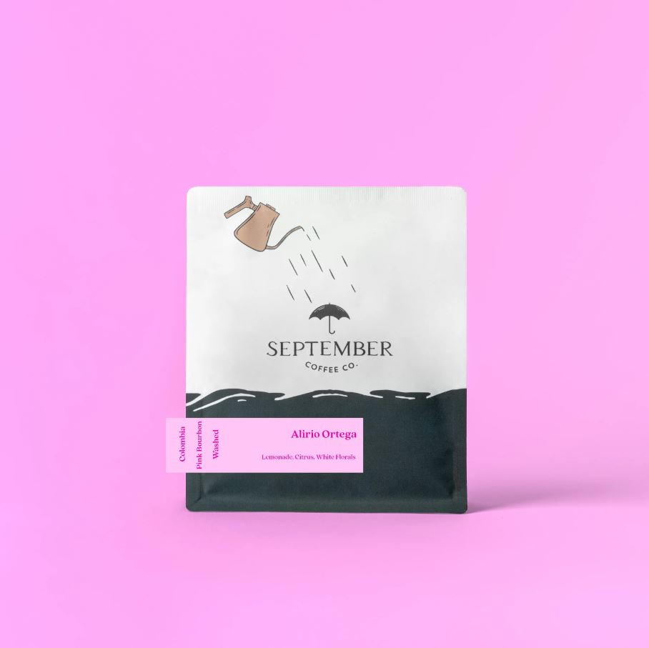 September - Alirio Ortega - (Colombia, Washed, Pink Bourbon)