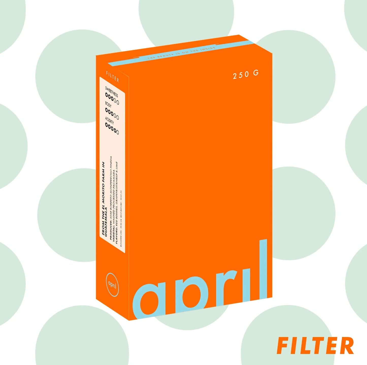 April - El Morito - Filter - (Guatemala, Washed, Pacamara)