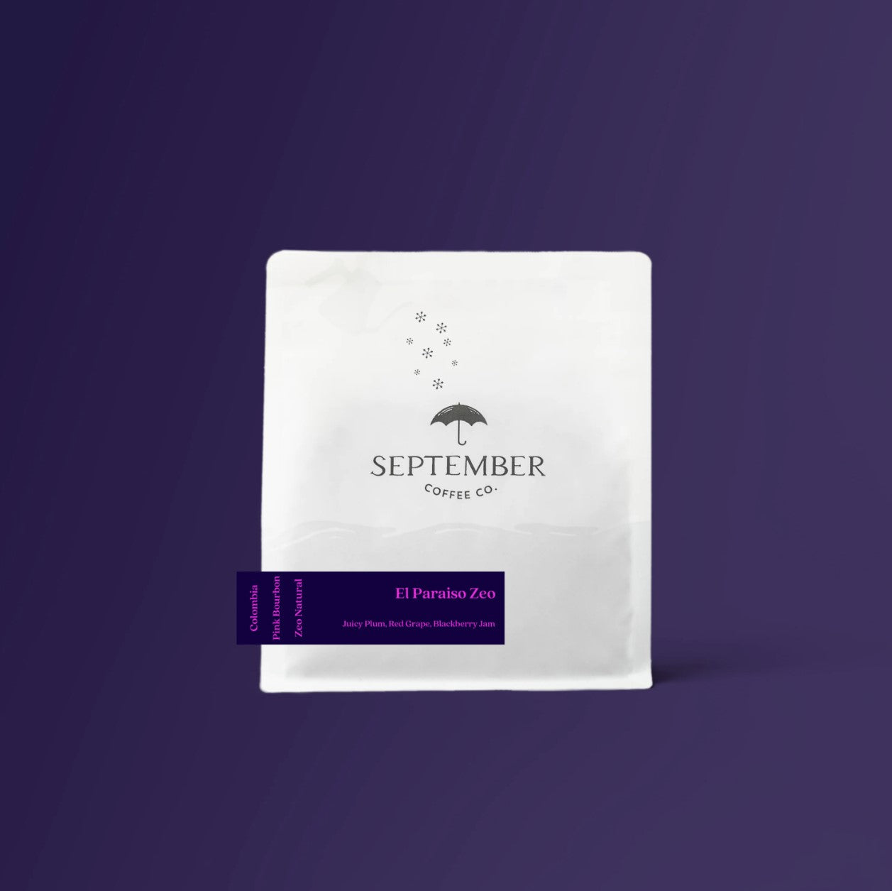 September - El Paraiso Zeo - (Colombia, Zeo Natural, Pink Bourbon)