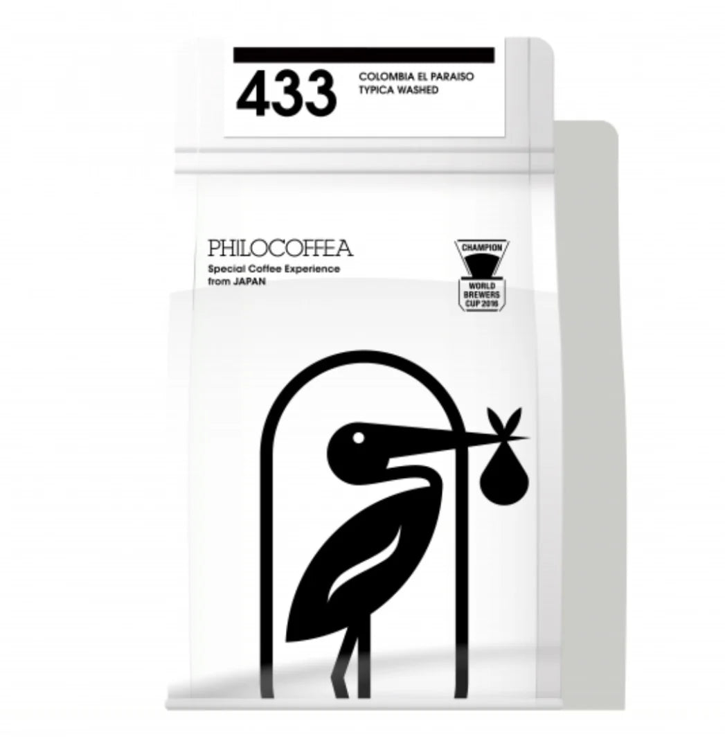 PhiloCoffea - 433 Colombia El Paraiso Typica - (Colombia, Washed by Finca La Roca , Tipica)