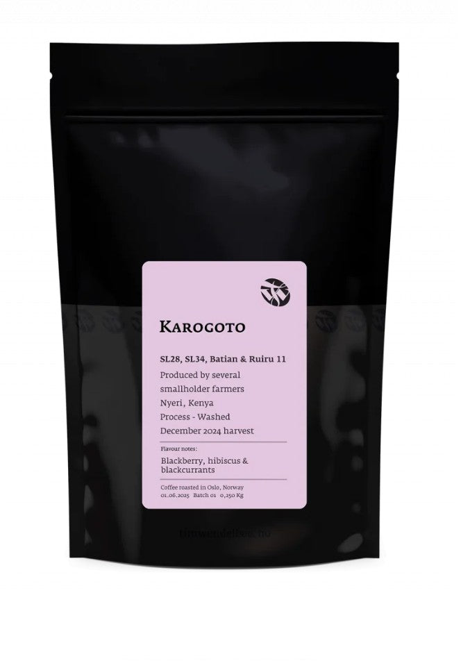 Tim Wendelboe - Karogoto - (Kenya, Washed, SL28/SL34/Ruiru11/Batian)