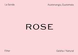 ROSE - La Senda Geisha- (Guatemala, Natural , Geisha)