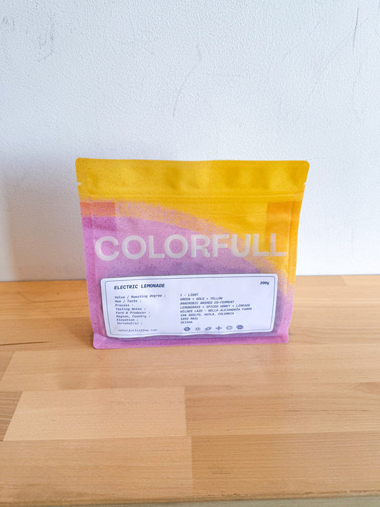 Colorfull - Electric Lemonade - (Colombia, Anaerobic washed co-ferment,  Geisha)