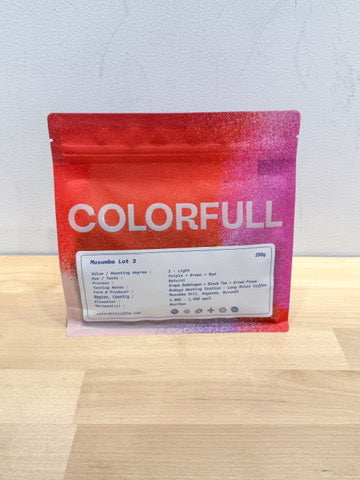 Colorfull - Musumba Lot 3 - (Burundi,  Natural, Bourbon)