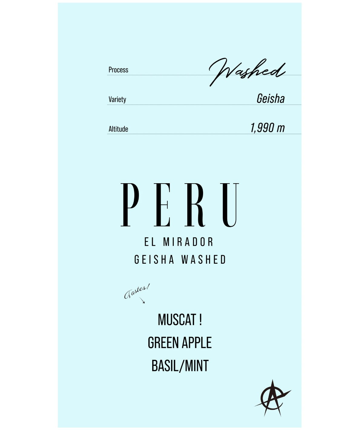 ACID - Peru El Mirador Geisha Washed - (Peru, Washed, Geisha)