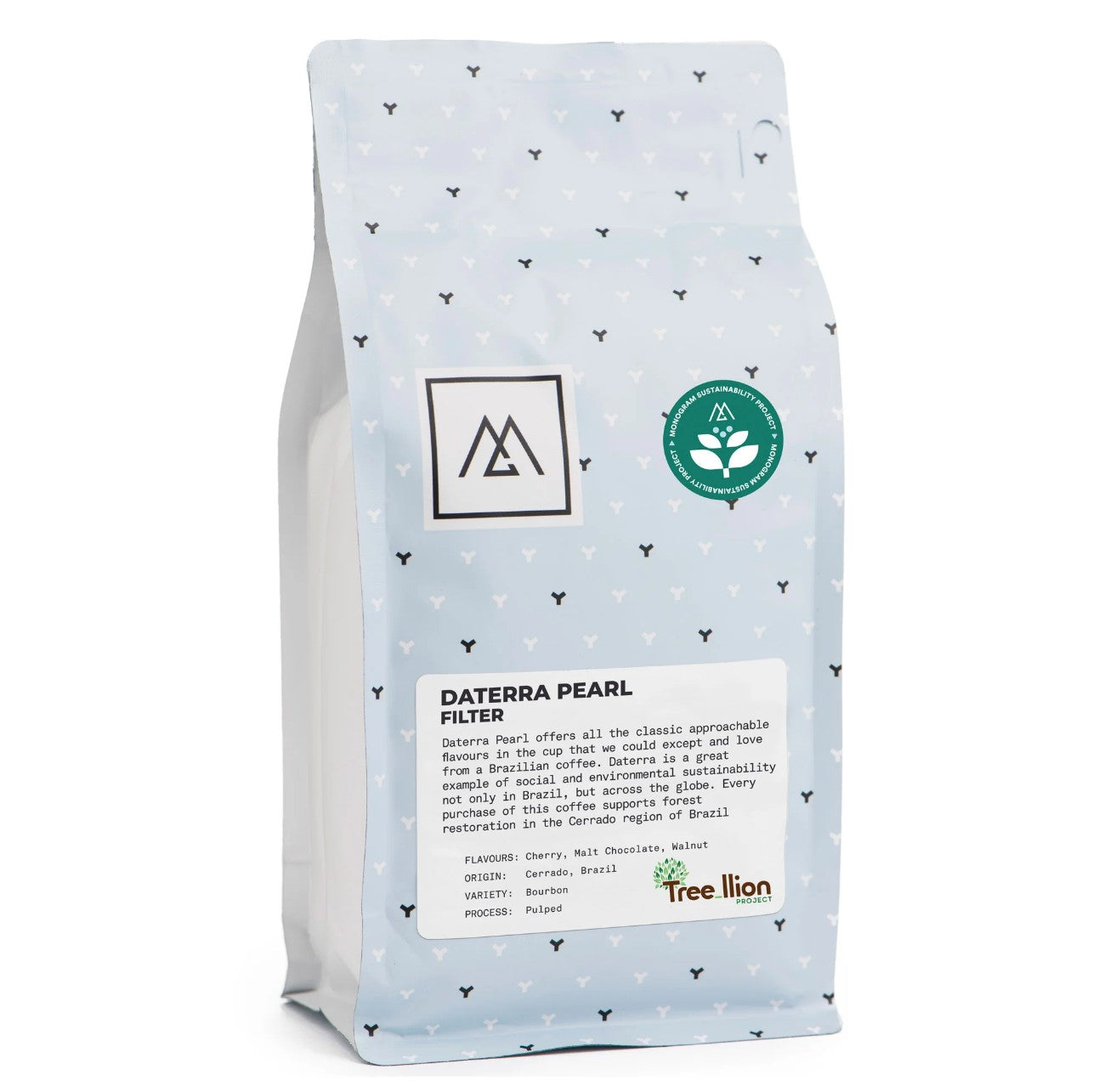 Monogram - Daterra Pearl - (Brazil, Pulped, Bourbon)