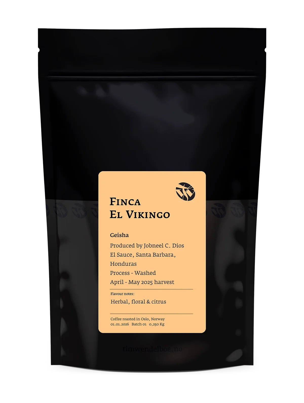 Tim Wendelboe - Finca el Vikingo - (Honduras, Washed, Geisha)