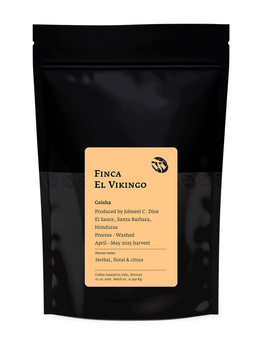 Tim Wendelboe - Finca el Vikingo - (Honduras, Washed, Geisha)