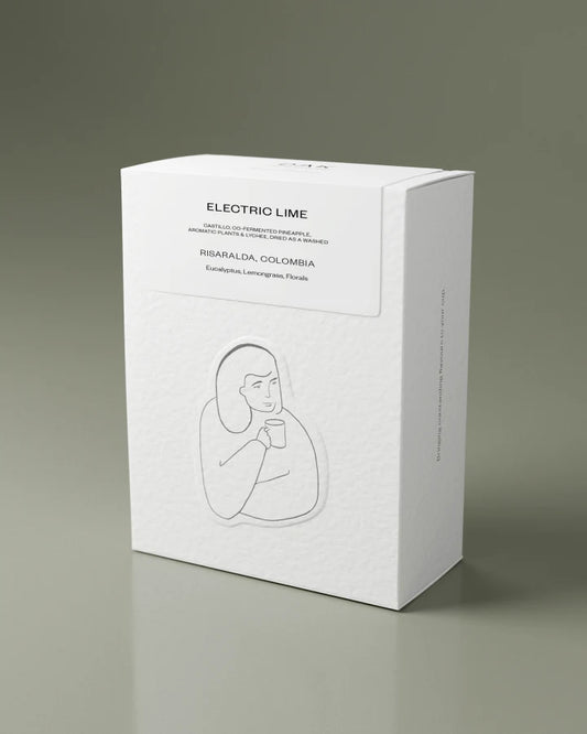 DAK - Electric Lime - (Colombia, Co-Fermented Aromactic Plants, Pineapple, Lychee -washed, Castillo)