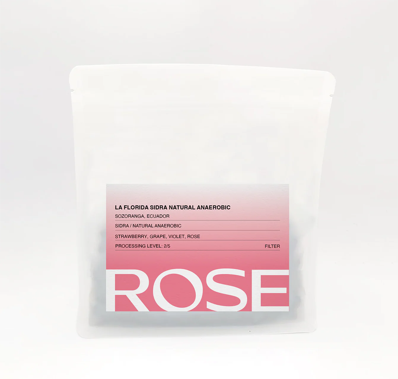 ROSE - La Florida Sidra- (Ecuador, Natural Anaerobic , Sidra)