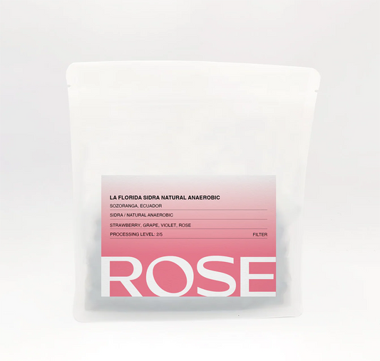 ROSE - La Florida Sidra- (Ecuador, Natural Anaerobic , Sidra)
