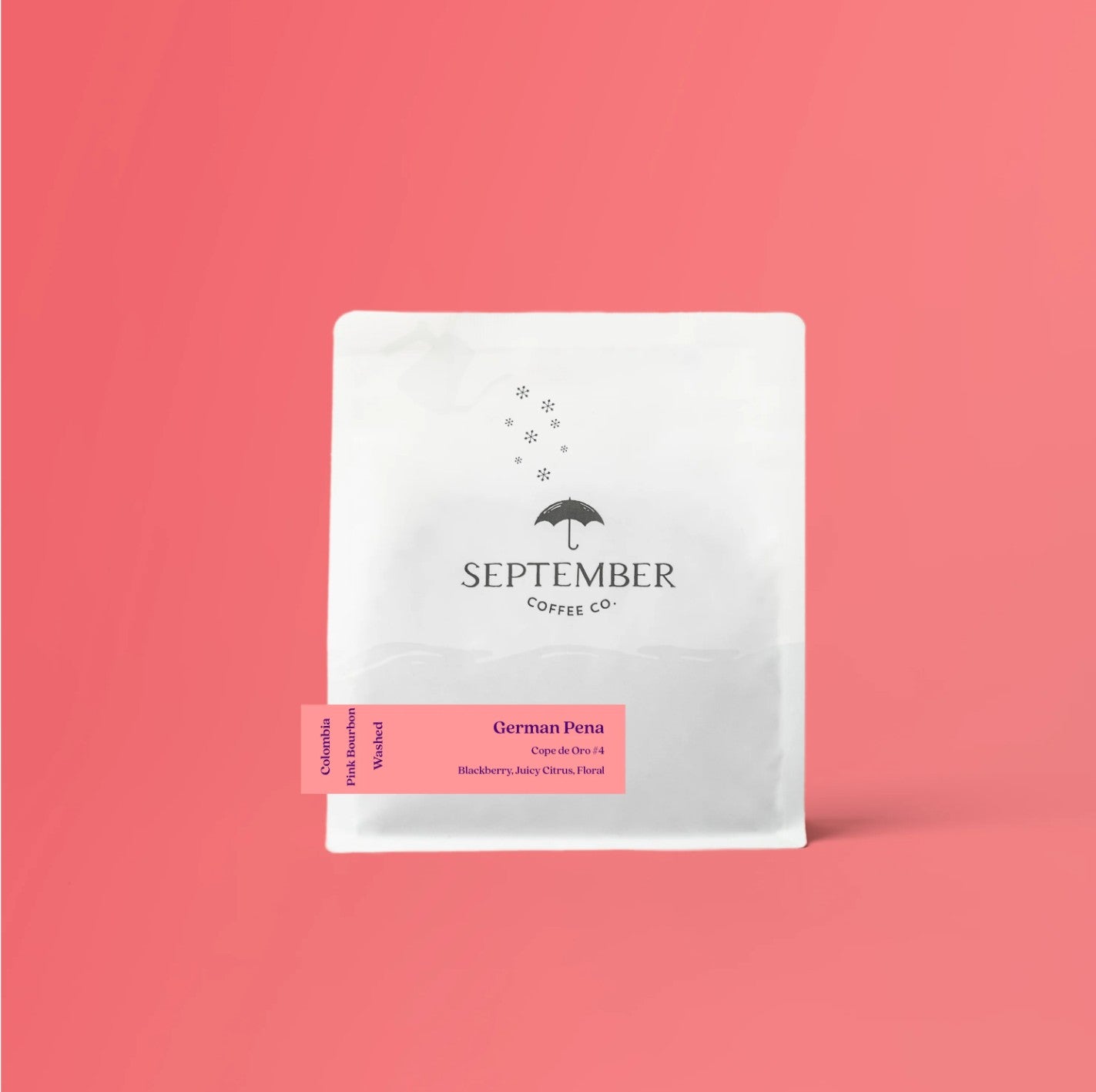 September - German Pena - (Colombia, Washed, Pink Bourbon)