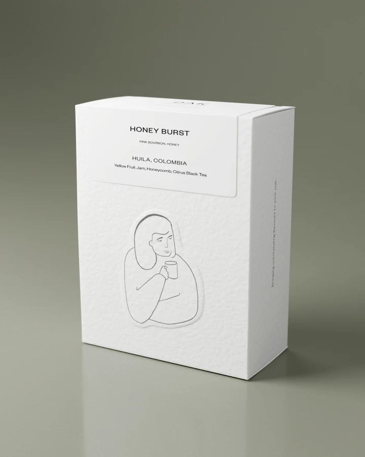 DAK -  Honey Burst  - (Colombia, Honey,  Pink Bourbon)