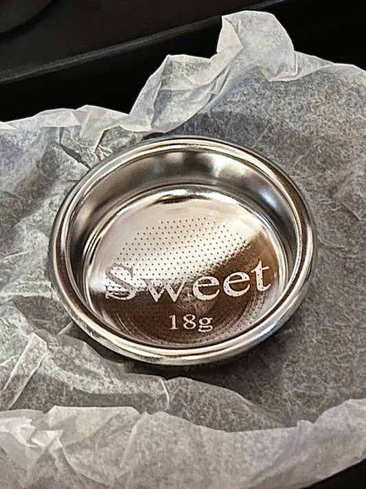 CHENGTECH - 58mm SWEET Stainless Steel Dome-Bottom Espresso Basket