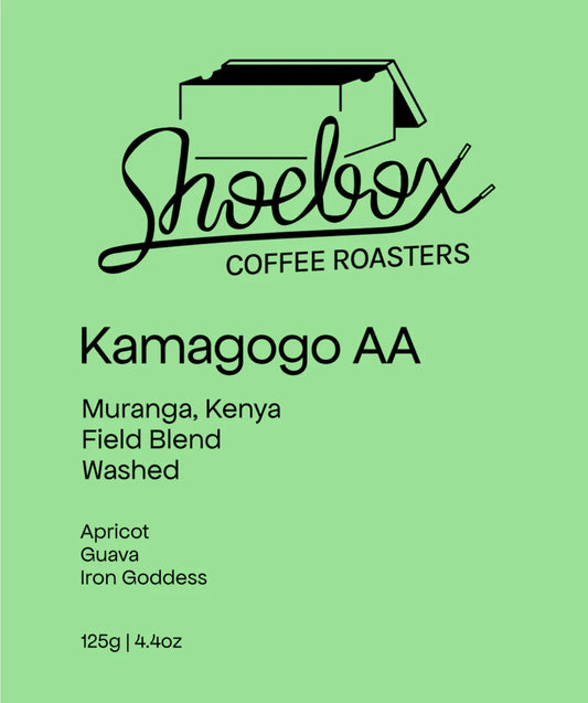 Shoebox - Kamagogo AA - (Kenya, sl-28/sl-34/batian/ruiru, Washed)