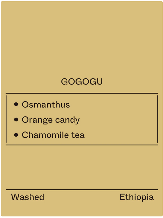 Terraform -  Gogogu - (Ethiopia, Dega & Kurume, Washed)
