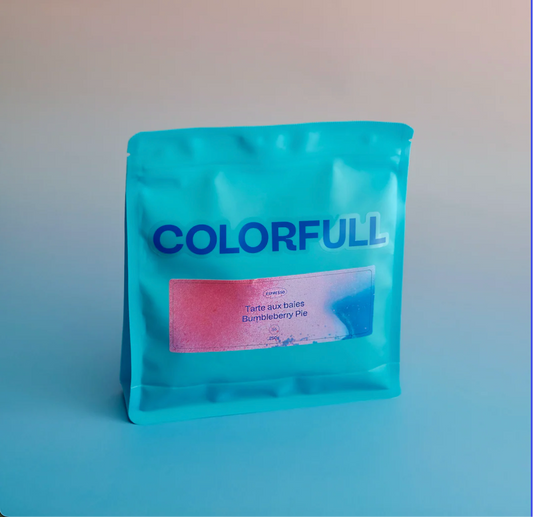 Colorfull - Bumbleberry Pie - Espresso - (Colombia/Ethiopia,Natural/Thermal Shock, Java/74110)