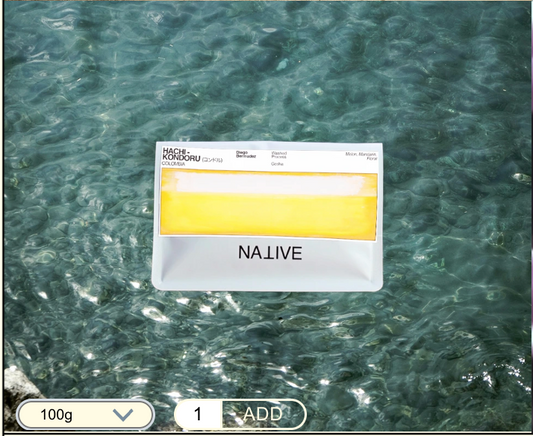 NATIVE -   Hachi KONDORU  (コンドル) - (COLOMBIA, Washed, Geisha)