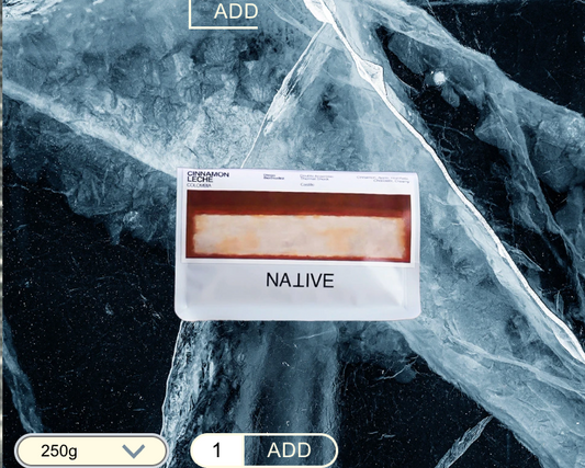 NATIVE - CINNAMON LECHE - (COLOMBIA, DOUBLE-ANAEROBIC THERMAL SHOCK, CASTILLO)