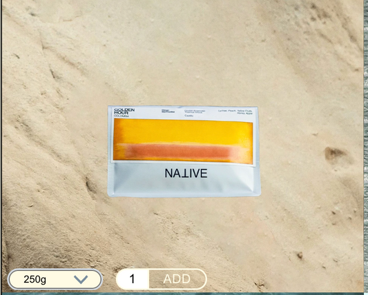 NATIVE - GOLDEN HOUR - (COLOMBIA, DOUBLE-ANAEROBIC THERMAL SHOCK, CASTILLO)