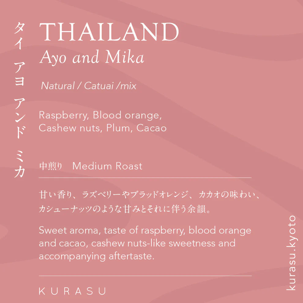 KURASU - Thailand Ayo and Mika  - (Thailand , Natural, Catuai /mix)