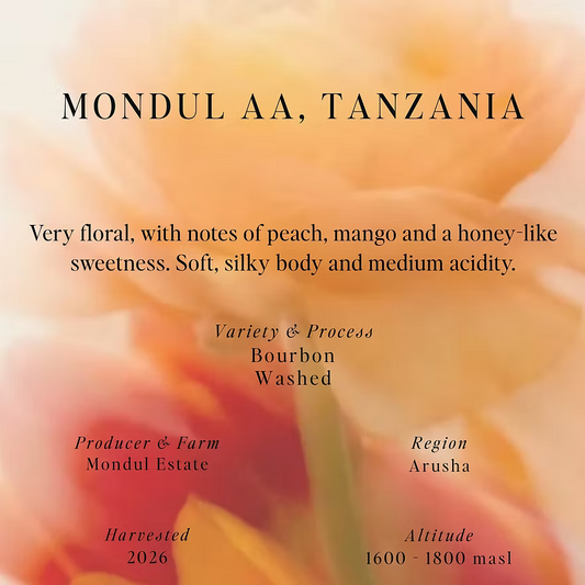 SUMO - Mondul AA - (Tanzania, Washed, Bourbon)